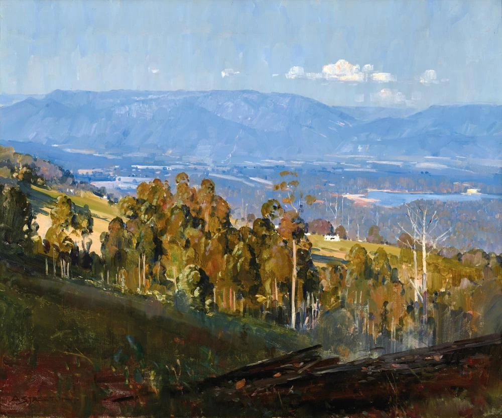 Azzurro pallido e oro 1933